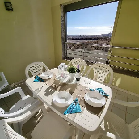 Vientos Only 100m To The Surf Beach, Terrace, Balcony, Sea View, Wifi * Granadilla De Abona