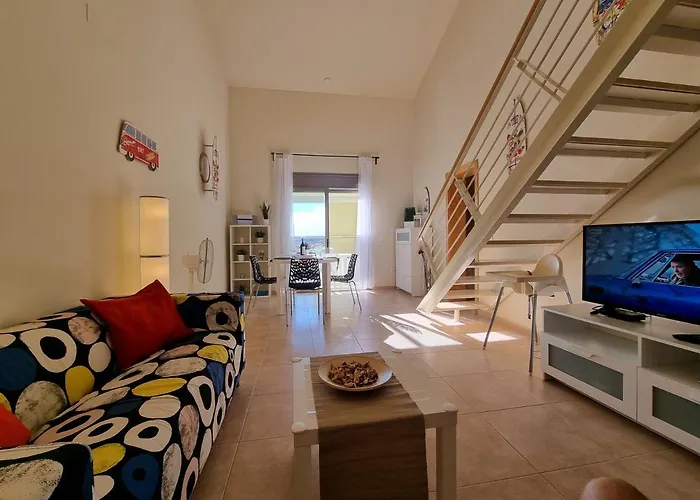 Vientos Only 100m To The Surf Beach, Terrace, Balcony, Sea View, Wifi