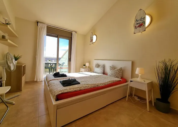 Vientos Only 100m To The Surf Beach, Terrace, Balcony, Sea View, Wifi *