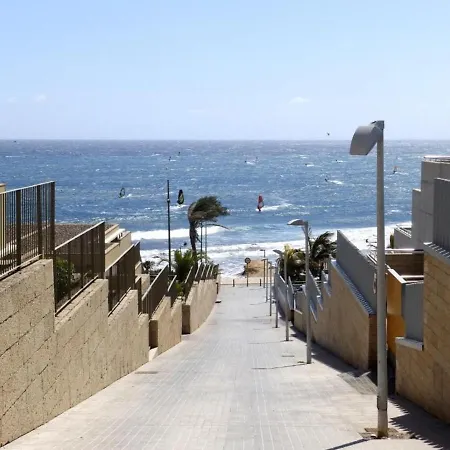 Vientos Only 100m To The Surf Beach, Terrace, Balcony, Sea View, Wifi Hébergement de vacances *